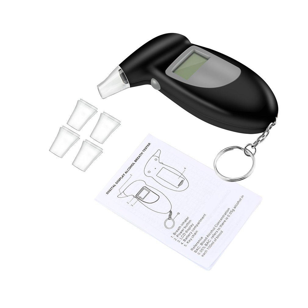 【yunhai】Digital Alcohol Breath Tester Analyzer Detector Professional Alcohol Tester