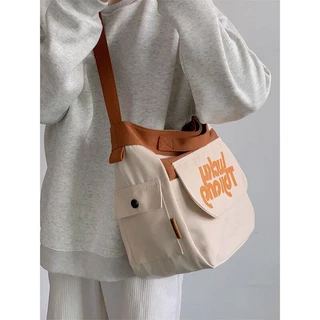 【พร้อมส่ง】miss bag faion กระเป๋าสะพายผู้หญิง กระเป๋าผ้า รุ่น D-1494