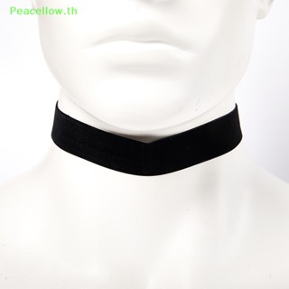 Peacellow สร้อยคอโชคเกอร์ ผ้ากํามะหยี่ สีดํา เซ็กซี่ สําหรับผู้หญิง TH