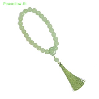 Peacellow สร้อยคอ สร้อยข้อมือ ประดับลูกปัด พู่ สไตล์ทิเบต 12 มม.