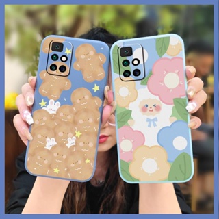 Skin feel silicone Cartoon Phone Case For Xiaomi Redmi10/Note11 4G China/10Prime Anti-fall Lens package phone case