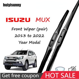 Hys ใบปัดน้ําฝน คุณภาพสูง สําหรับ ISUZU MUX 2013 -2022 19+22