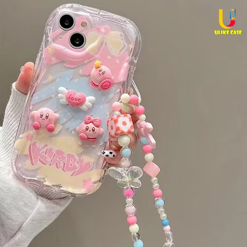 เคสโทรศัพท์มือถือ ขอบโค้ง ลายการ์ตูนผีเสื้อน่ารัก 3D แวววาว พร้อมสายคล้องมือ สําหรับ OPPO A17 A17K A16 A95 A57 A16S A77 A57S A57E A55 A7 A15 A54 A5S A3S A76 A96 A5 A9 A31 A53 A33 2020 A77S A12 A12S Cute Cartoon Transparent Soft Protective Chain Phone Case