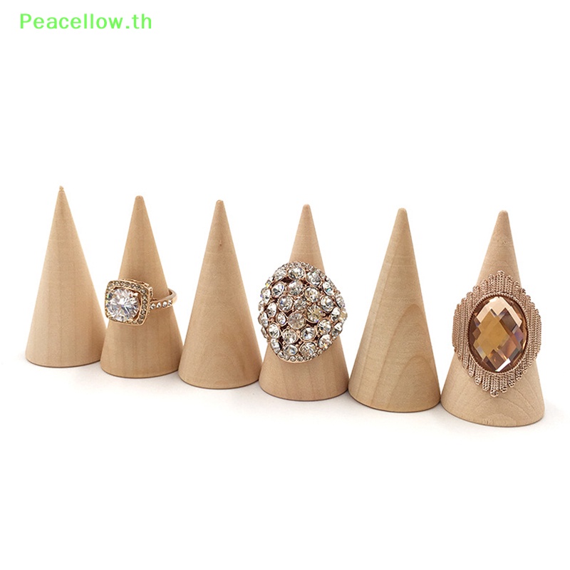 Peacellow กรวยจัดระเบียบแหวน เครื่องประดับ 5 ชิ้น ต่อชุด