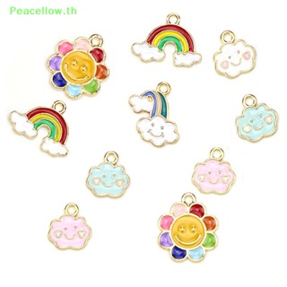 Peacellow จี้เมฆฝน อัลลอย รูปก้อนเมฆ สําหรับทําเครื่องประดับ DIY 27 ชิ้น ต่อชุด TH