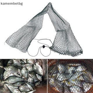 Kamembetbg ถุงตาข่ายดักปลา ขนาดเล็ก พับได้ สําหรับตกปลา