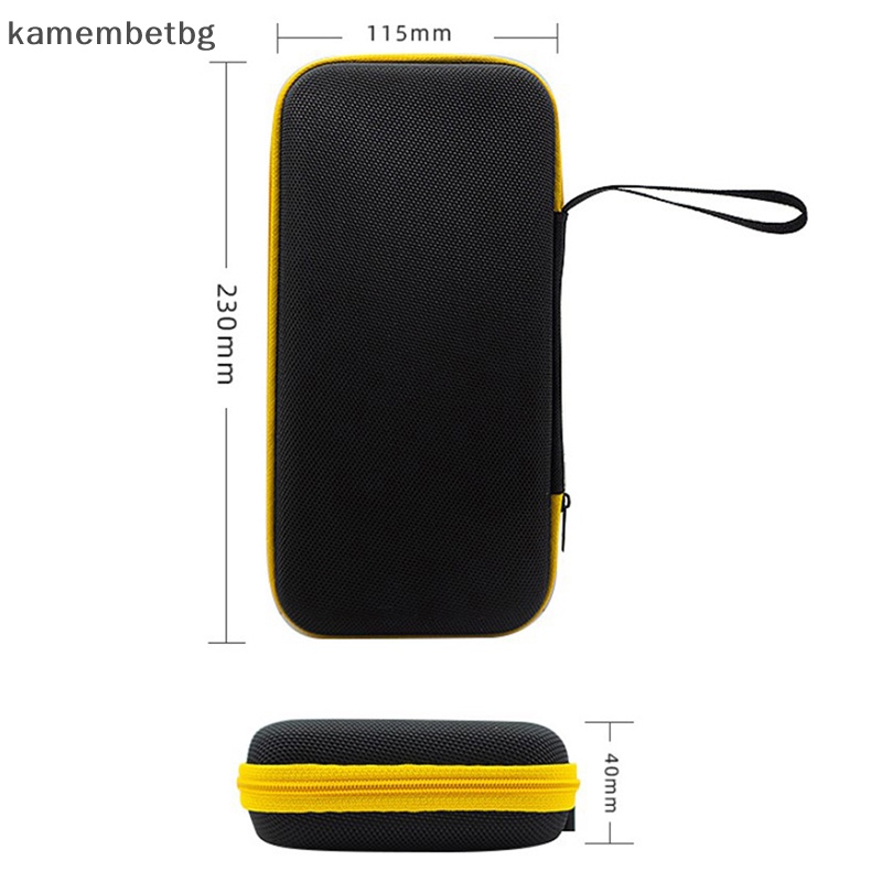 Kamembetbg เคสกระเป๋าใส่เครื่องเล่นเกม RG505 ขนาดเล็ก แบบพกพา สีดํา สําหรับวิดีโอเกมคอนโซล TH
