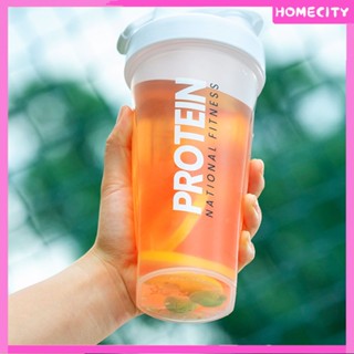 [พร้อม] Nutrition Shaker Bottle Shaker Bottles Whey Protein Powder Mixing Bottle Fitness Shaker Mug Outdoor Portable Drink Cup Fitness Sports Water Cup Kettle