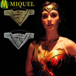 Miquel Wonder Girl ที่คาดผม สุดเท่ หญิงสาว พลาสติก ที่คาดผม อุปกรณ์คอสเพลย์