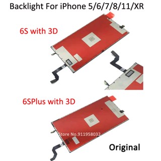 สายเคเบิ้ลหน้าจอ LCD แบบยืดหยุ่น สําหรับ iPhone 11 6 Plus 5s 5c 7 Plus 8 Plus XR 6S Plus