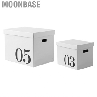 Moonbase Cardboard Storage Box Organizer Large  Corrugated Paper Moving Clothes Sundries