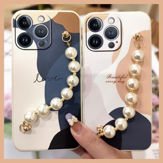 Back Cover Camera all inclusive Phone Case For iphone 13 Pro Anti-fall Liquid silicone shell Solid color Bear bracelet