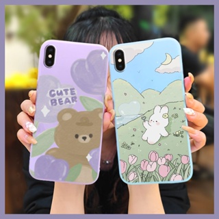 protective case Lens bump protection Phone Case For iphone X/XS cute Anti-fall Simplicity soft shell Skin feel silicone