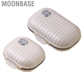 Moonbase Daily  Organizer  Pretty Design Good Storage Plastic Case Large  Portable for Supplement