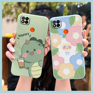 Cartoon Anti-fall Phone Case For Xiaomi Redmi 9C/9C NFC/9 Activ/POCO C31/10a Camera all inclusive Solid color cute