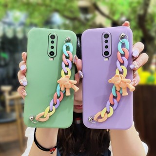 Skin-friendly feel soft shell Phone Case For Redmi K30/Poco X2/K30i Nordic style Bear bracelet Anti-fall phone case