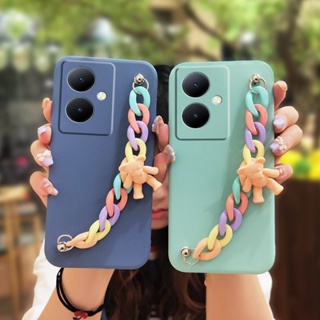 Anti-fall Liquid silicone shell Phone Case For VIVO Y78 5G Global/Y78+ Skin-friendly feel Camera all inclusive