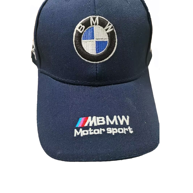หมวกเบสบอล ปักลายโลโก้ BMW Duck Tongue แฟชั่นสําหรับแข่งรถจักรยานยนต์ ราคา ถูกที่สุด ดีลบีเคเค แกลเลอรีภาพที่ 9
