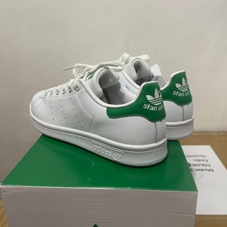 Adidas stansmith white Green (ขนาดผู้ชายและผู้หญิง) 0z9q