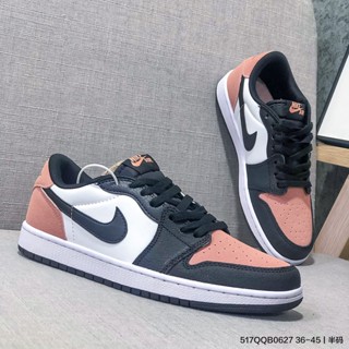 Nike Air Jordan 1 รองเท้าผ้าใบข้อสั้น