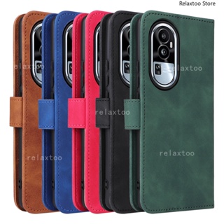 Skin Feel Luxury Leather Flip Casing For Tecno Camon 20 Pro 20Pro Camon20Pro 5G 4G Phone Case Card Slot wallet Bracket Magnetic Shockproof Full Protection Back Cover