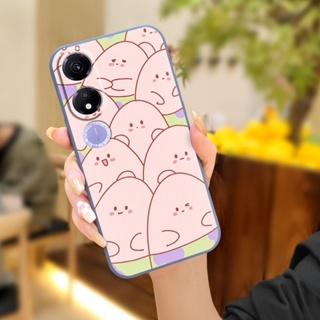 Simplicity Lens package Phone Case For Honor Play40 5G Camera all inclusive cute Liquid silicone shell cat Cartoon Back Cover