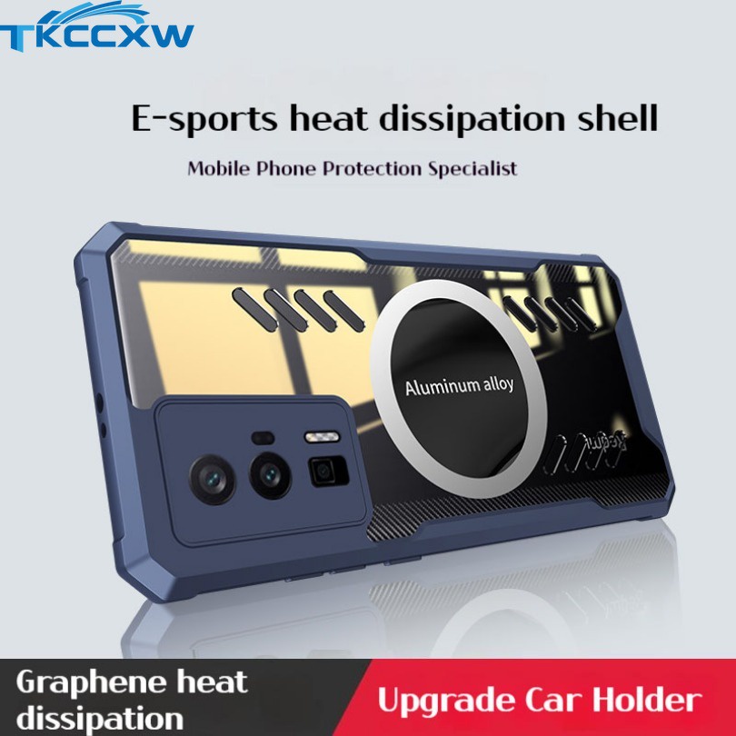 เคสโทรศัพท์มือถือ อลูมิเนียมอัลลอย ระบายความร้อน ลายกราฟฟิน สําหรับ Xiaomi 12T 12 13 11 Pro 11 12 13 Ultra Poco F5 Pro F4 F3 X3 GT - รูปที่ 2