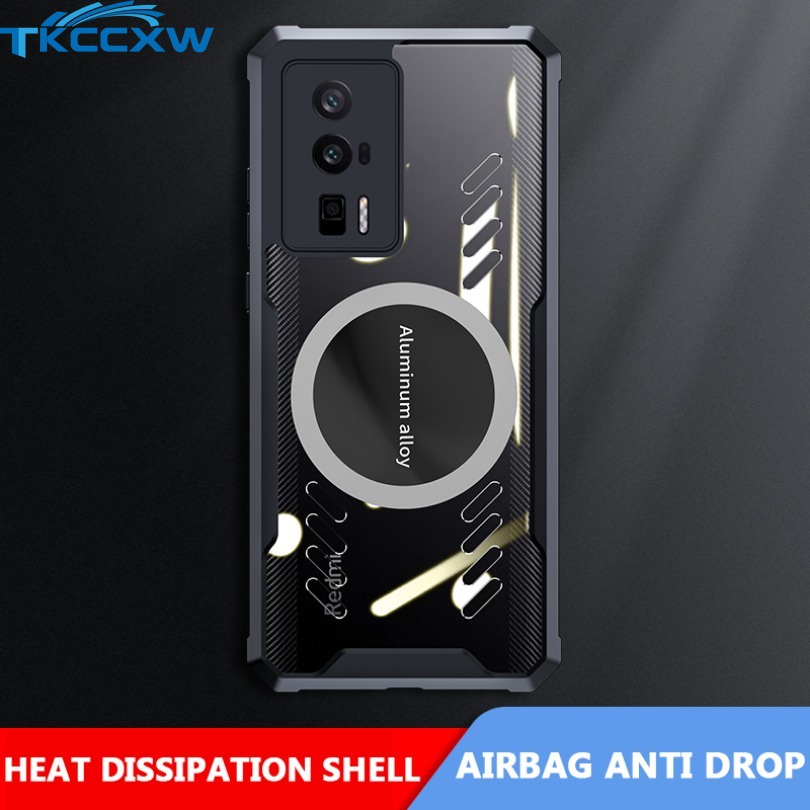 เคสโทรศัพท์มือถือ อลูมิเนียมอัลลอย ระบายความร้อน ลายกราฟฟิน สําหรับ Xiaomi 12T 12 13 11 Pro 11 12 13 Ultra Poco F5 Pro F4 F3 X3 GT - รูปที่ 6