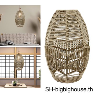 【Biho】โคมไฟเพดานหวาย 1 2 3 สําหรับตกแต่งร้านอาหาร