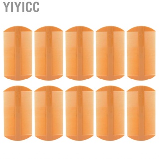 Yiyicc 10x Lice Combs Double Sided  Vintage Plastic Comb Hair Grooming