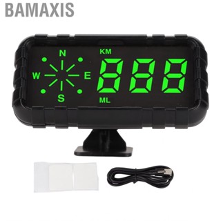 Bamaxis Universal Hud Heads Up Display Digital Speedometer Car Head