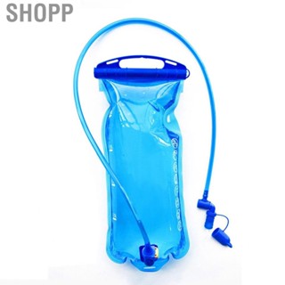 Shopp Water Bladder Folding Portable Transparent Blue Bag for Outdoor Mountaineering Cycling Running