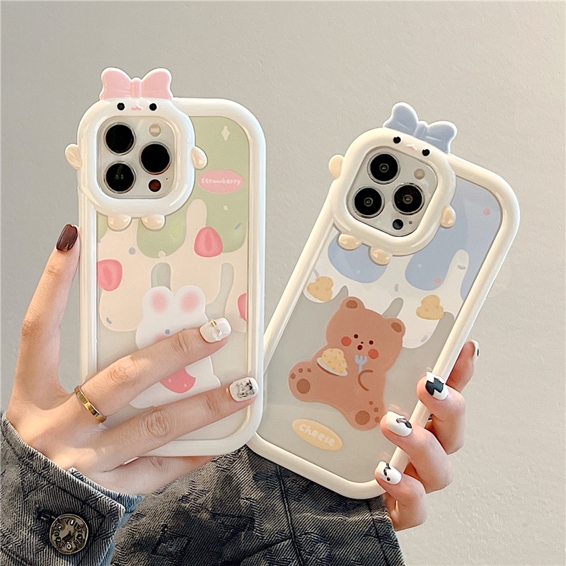 การ์ตูนสไตล์มอนสเตอร์สำหรับ for iPhone 11 13 12 14 Pro Max XR 6 6S 7 8 Plus XR XS Max 14 15 Pro 15 Ultra โทรศัพท์มือถือ