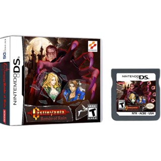 ใหม่ การ์ดเกมคอนโซลวิดีโอเกม DS Castlevania Series Rondo of Ruin Romhack ภาษาอังกฤษ 3ds 2ds Dsl Classic 2023