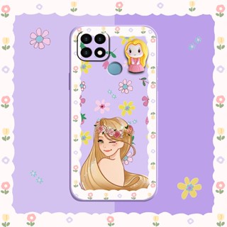 Three-dimensional doll Simplicity Phone Case For OPPO A15 4G/A15S/A35 2021 Skin feel silicone phone case protective case