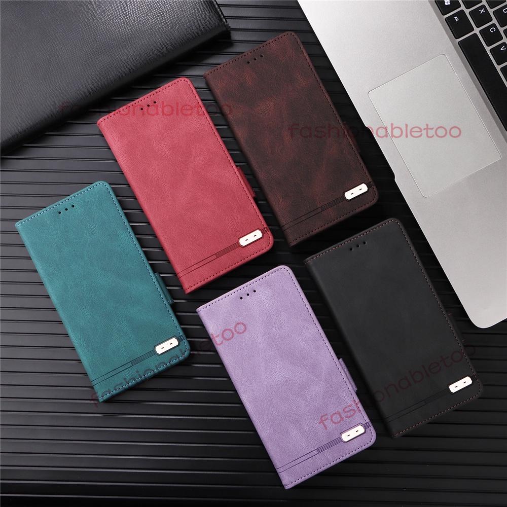 เคสโทรศัพท์มือถือหนัง ฝาพับแม่เหล็ก กันกระแทก พร้อมช่องใส่บัตร สําหรับ Honor X9B X9A X8A X7A X6A X 9B X9 B X 9A X 8A X 7A X 6A HonorX9B HonorX9A HonorX8A HonorX7A HonorX6A 2023 ราคา ถูกที่สุด ดีลบีเคเค แกลเลอรีภาพที่ 2