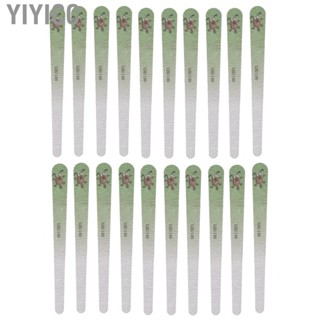 Yiyicc Nail Buffer File  Double Sided Nail File Green for Nail Artist Home Salon