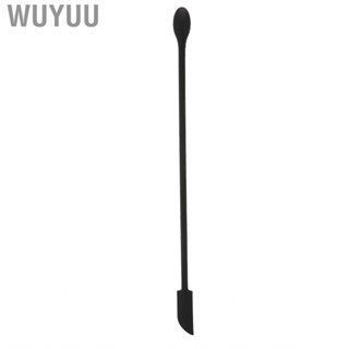 Wuyuu (Black)Makeup Spatula Tool Double Side Silicone Mini Lengthened  Jam CHW