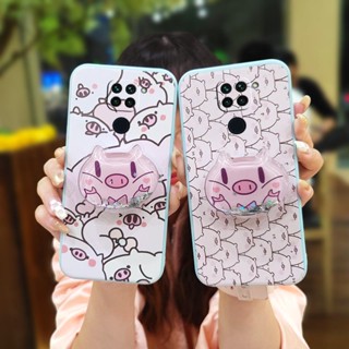 The New Liquid silicone shell Phone Case For Redmi Note9/Redmi 10X 4G quicksand Glitter Skin feel silicone