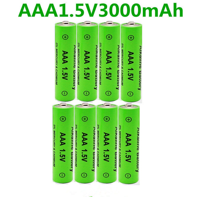 Battery ถ่านชาร์จ 1.5V AA/AAA 3000mAh ที่มีคุณภาพสูง ราคา4ก้อน 4PCS