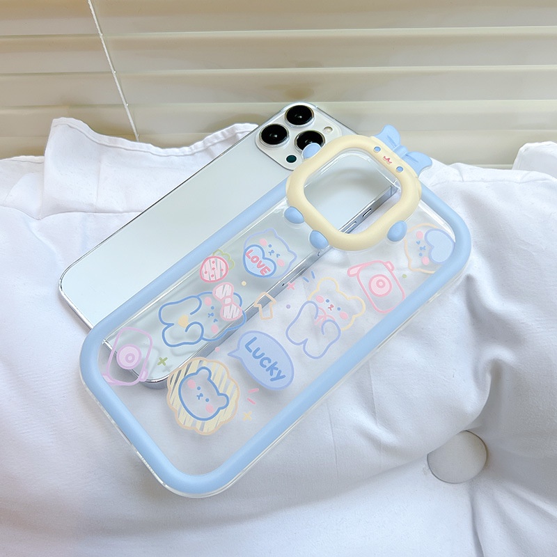 เคสโทรศัพท์มือถือ แบบนิ่ม ลายการ์ตูนสตรอเบอร์รี่ และเค้ก รูปที่ 4