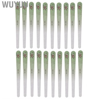 Wuyuu Nail Buffer File  Nail File Shaping Polishing 20pcs for Home Nail Salon