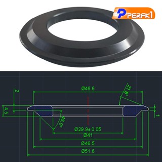 [Perfk1] ชุดสเปเซอร์ถ้วยคอ ตะเกียบหน้า โลหะผสมอลูมิเนียม 28.6 มม. สําหรับจักรยานเสือภูเขา