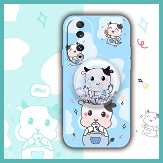 Skin feel silicone protective case Phone Case For Honor90 Simplicity quicksand ins Anti-fall Skin-friendly feel phone case