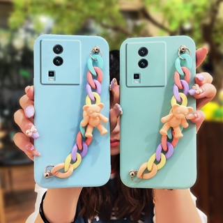 Camera all inclusive Simplicity Phone Case For VIVO IQOO NEO7/NEO7 SE Skin feel silicone Skin-friendly feel