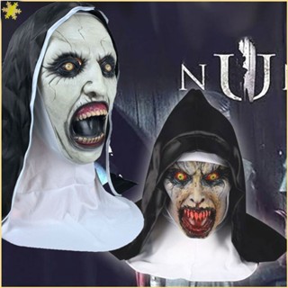 [LBE] Halloween Horror Movie The Conjuring 2 Nun Mask Cos หน้ากากแม่ชี อุปกรณ์ประกอบฉากที่น่ากลัว