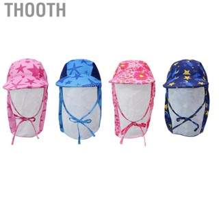 Thooth Summer Sun Hat  Toddler Breatheable Neck and Ear Protection for Travel