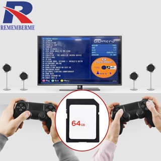 [rememberme.th] การ์ดหน่วยความจําเกม 64GB สําหรับ Sega Dreamcast GDEMU Secure Digital Card