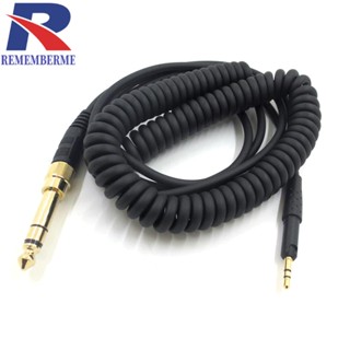 [rememberme.th] สายเคเบิลเสียงสเตอริโอ HiFi แบบเปลี่ยน สําหรับ SENNHEISER HD6 HD7 HD8 HD515