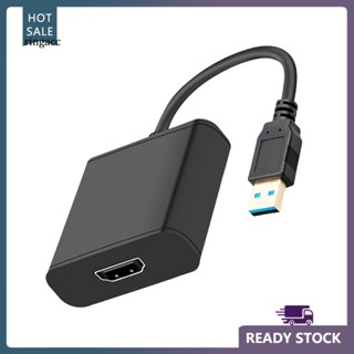 Rga HD 1080P USB 30 to HDMI-compatible Video Cable Adapter สําหรับ PC Laptop HDTV LCD TV Converter